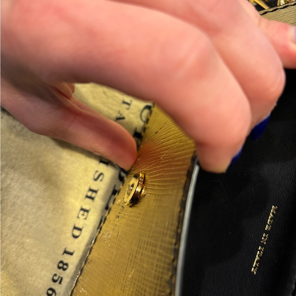 Burberry Belt Bag Crossbody Signature Check Gold Buckle w/ Dust Bag - Picture 8 of 16